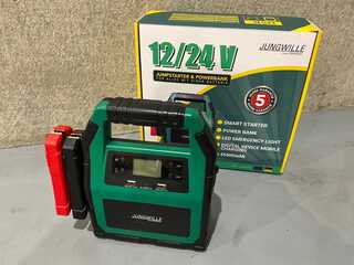 Startbooster, Jungwille, 12/24 volt, 2026